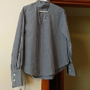 Haute Rogue Gingham Check Top